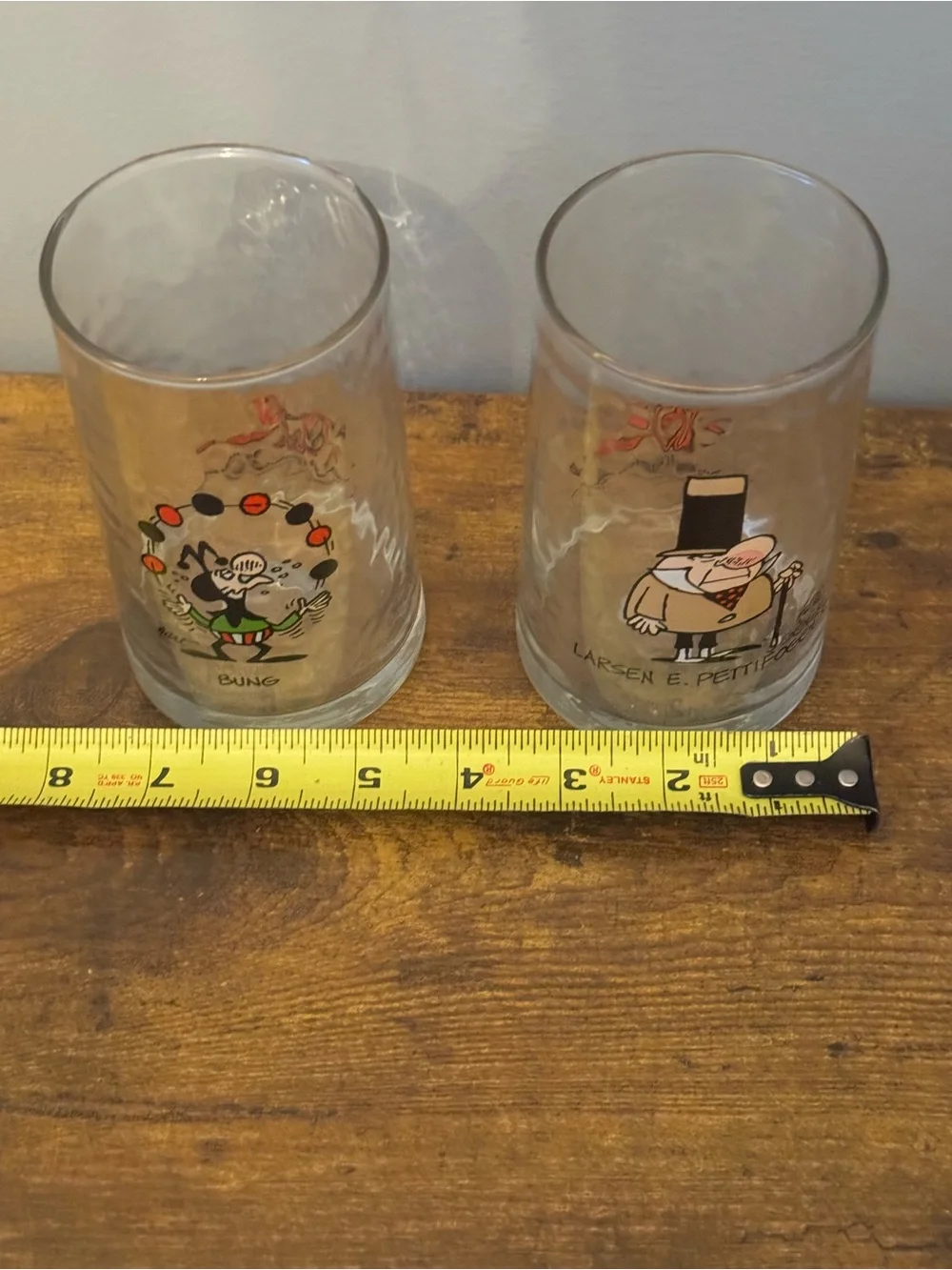 Vintage‎ Arby’s Wizard Of Id Collector Series Glasses Bung Pettifogger 1983 Set